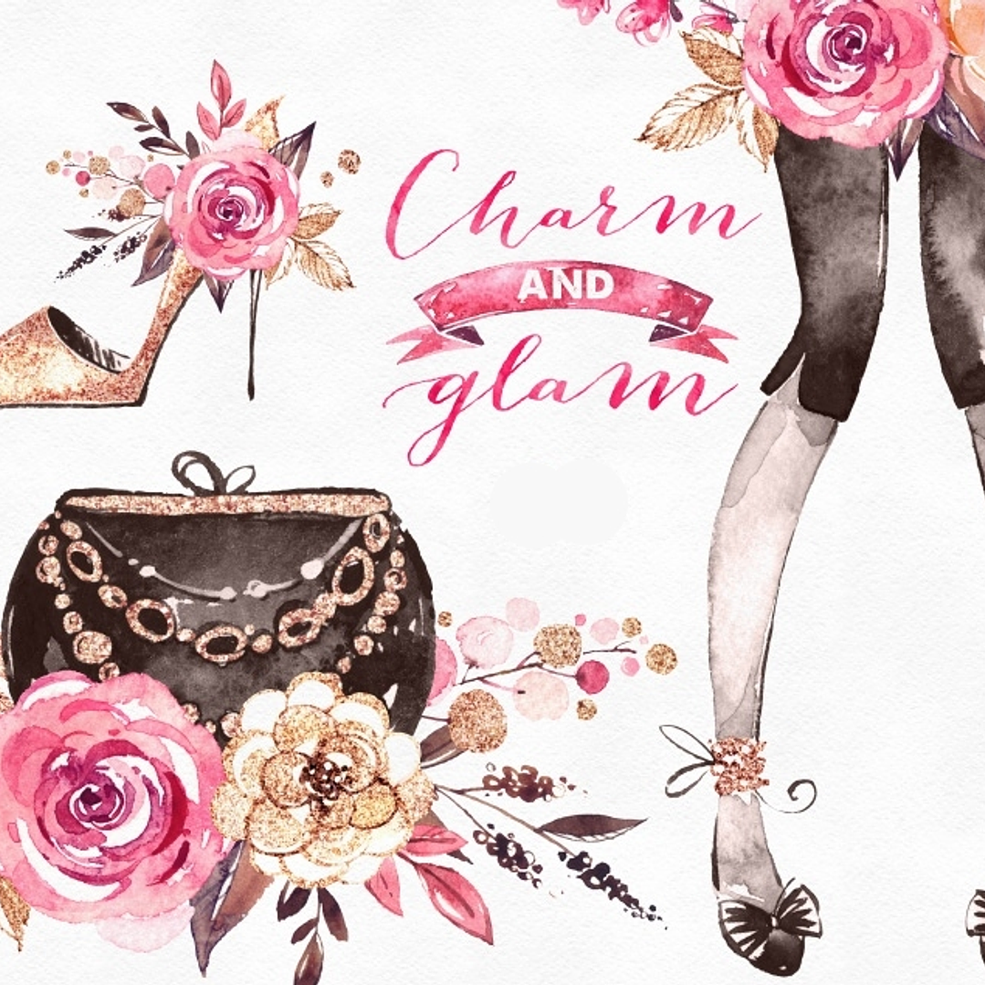 Kit Digital Charme e Glamour 1