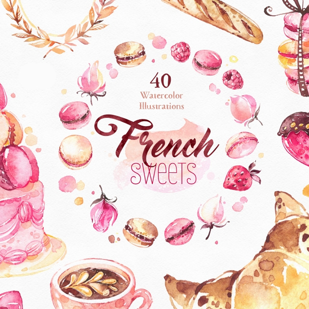 Kit Digital Doces Franceses 1