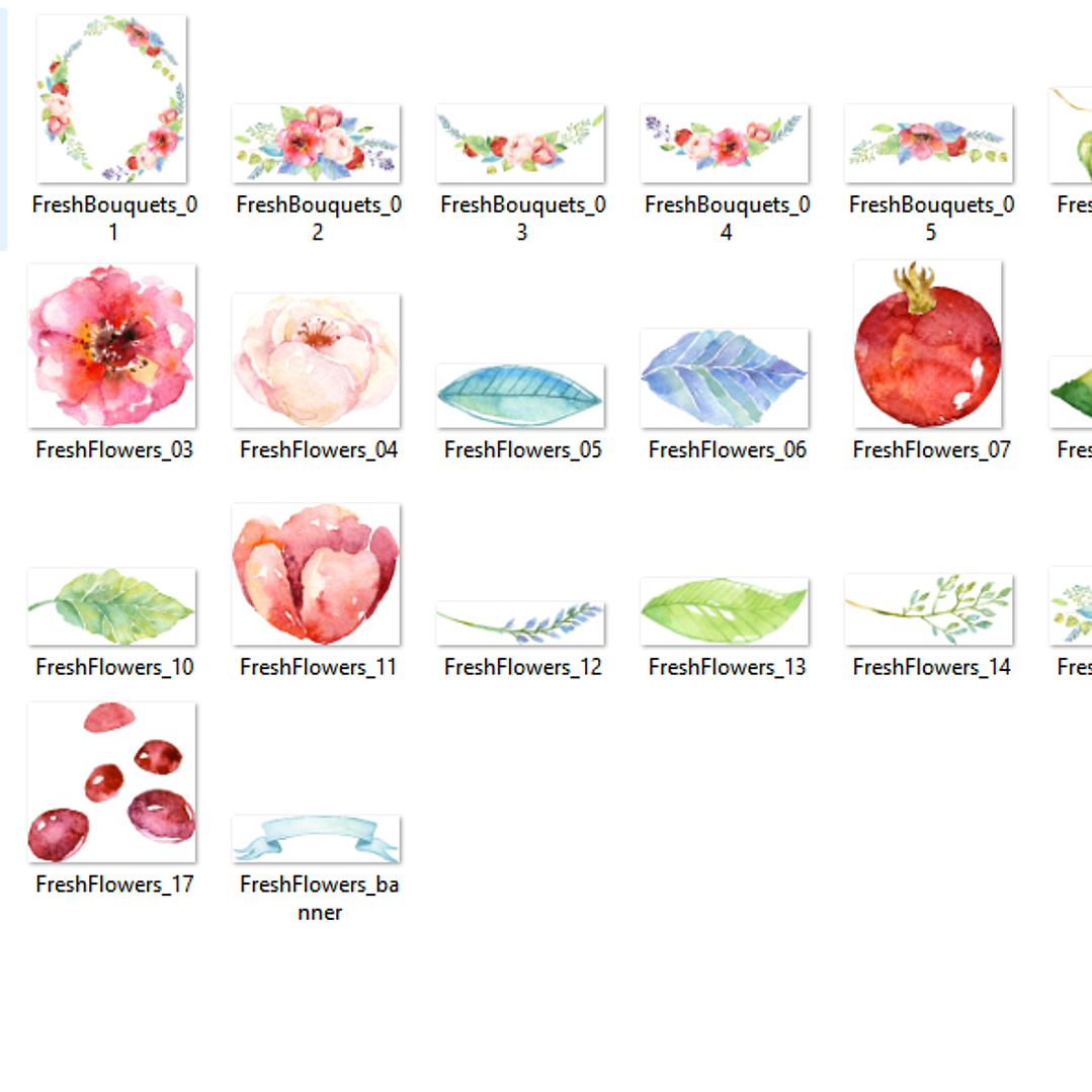 Kit Digital Flores Frescas  2