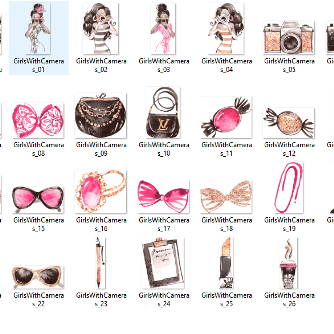 Kit Digital Garotas Fotografas 2