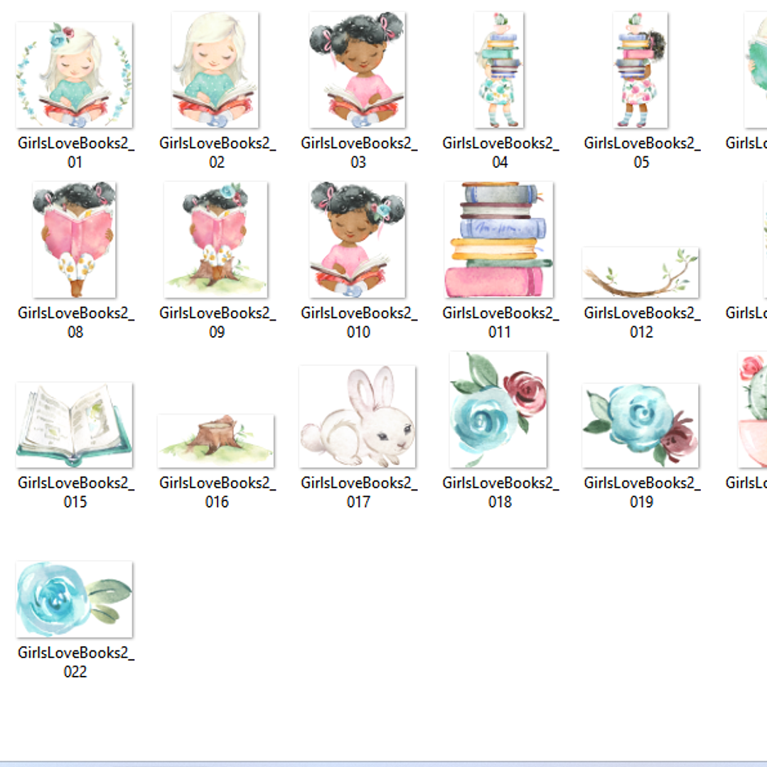 Kit Digital Meninas Leitoras  2