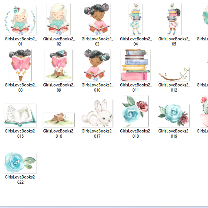 Kit Digital Meninas Leitoras  2