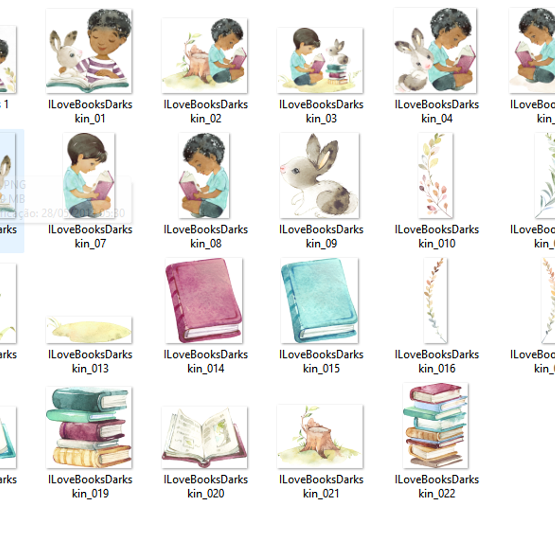 Kit Digital Amo Livros  2