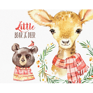 Kit Digital Cervo E Urso