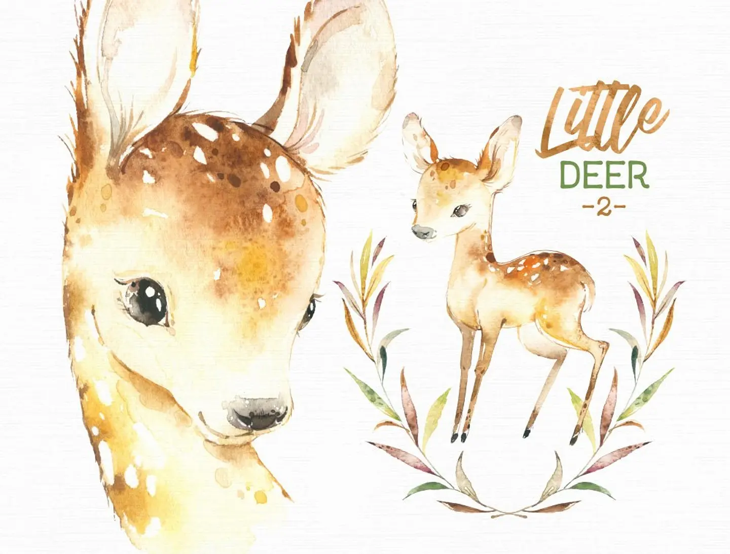 Kit Digital Cervo Bebê Veado 1