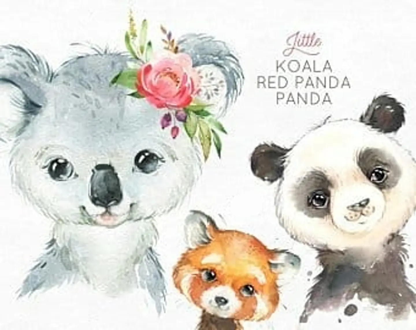 Kit Digital Panda-Coala-Ursinho   1