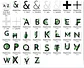 Kit Digital Letras Folhagen A-Z - Thumbnail 2