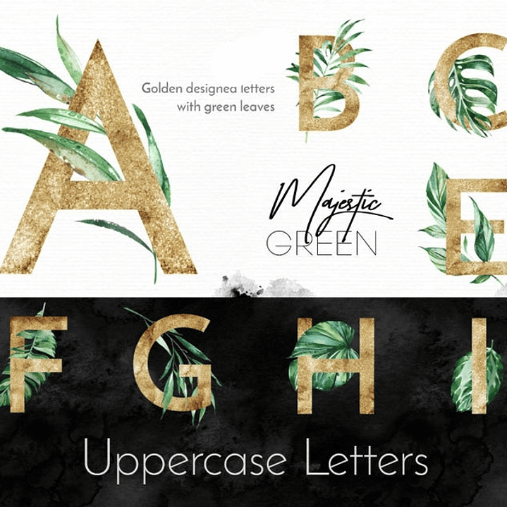 Kit Digital Letras A-Z 1