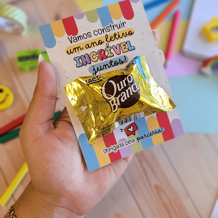 Arquivo Volta ás Áulas Card Chocolate Colaboração 1