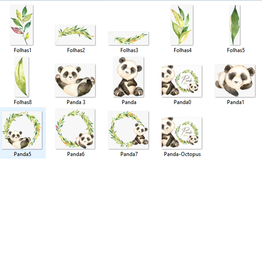 Kit Digital Panda Baby 2