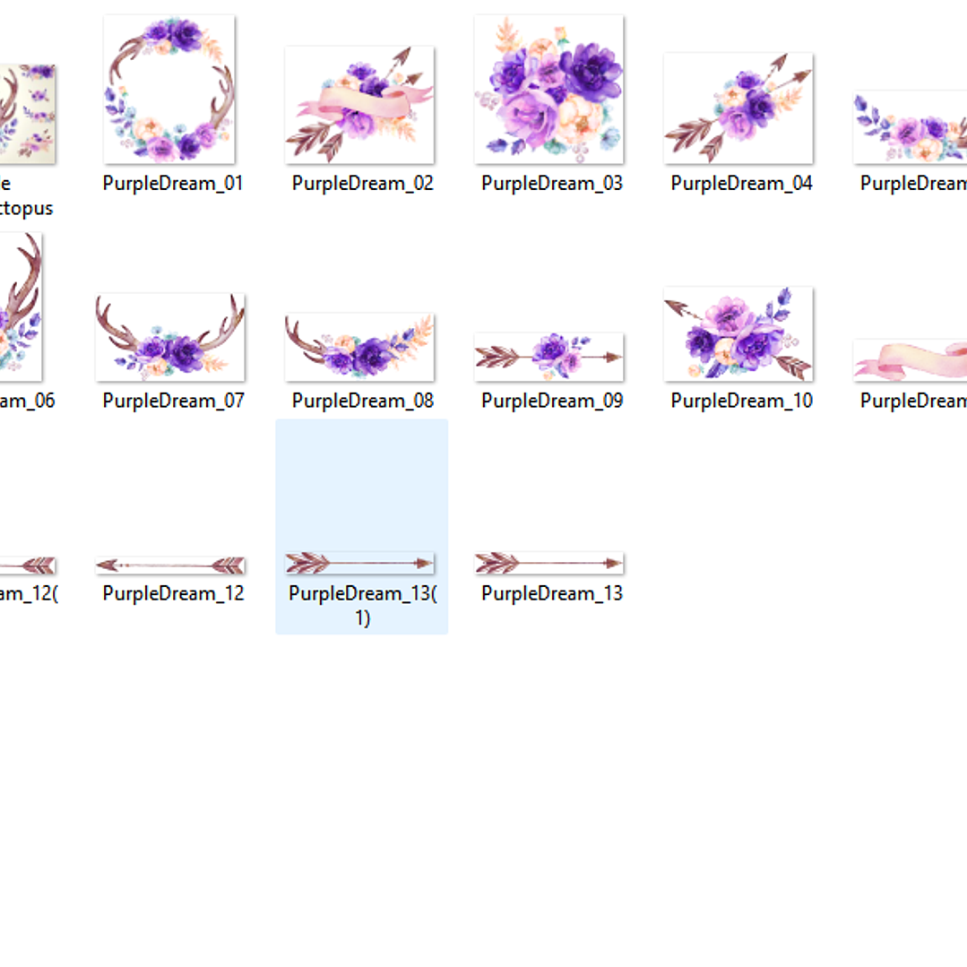 Kit Digital Sonho Roxo  2