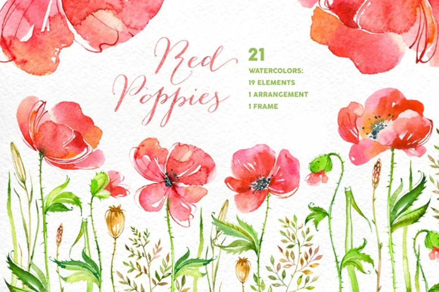 Kit Digital Rosas Vermelhas  1