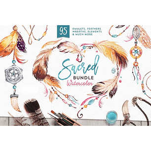 Kit Digital Acessórios Indigenas 