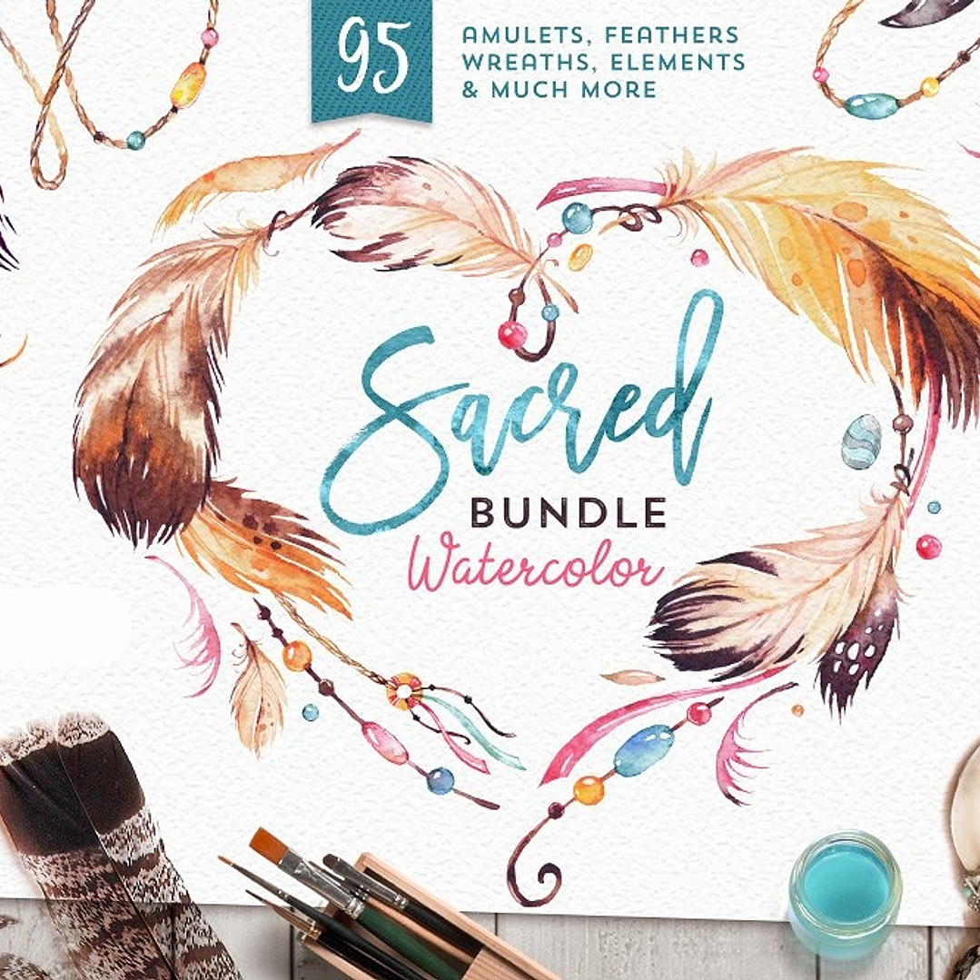 Kit Digital Acessórios Indigenas  1