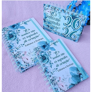 Arquivo Kit Encadernação Flores Verdes 2026