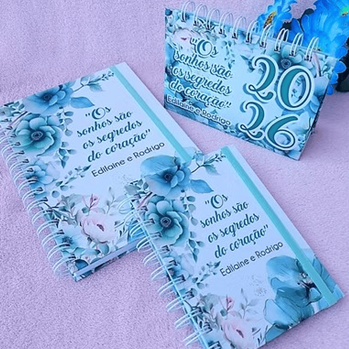 Arquivo Kit Encadernação Flores Verdes 2026 1