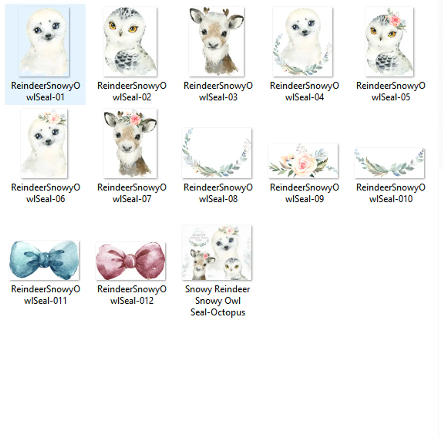 Kit Digitais Animais Fofinhos  2