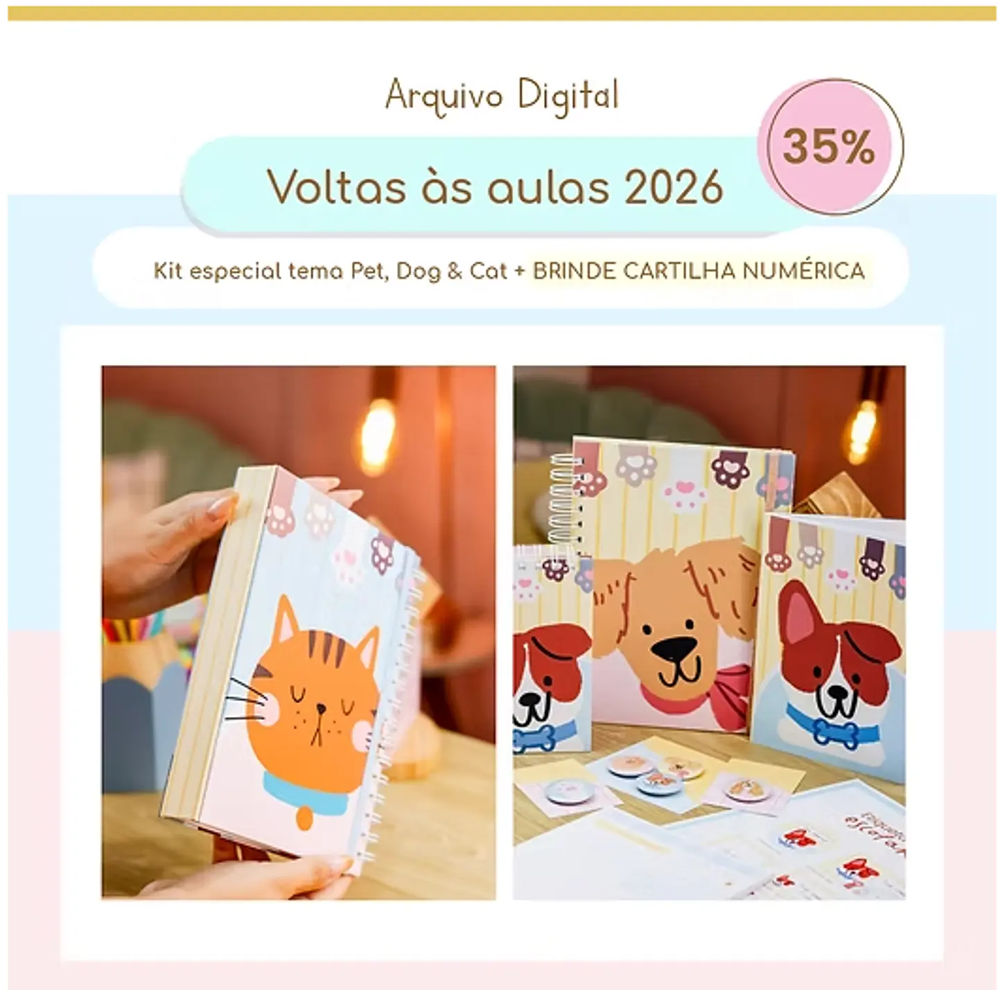 Arquivo Volta as Áulas Pet, Dog & Cat 2026 Animais  1