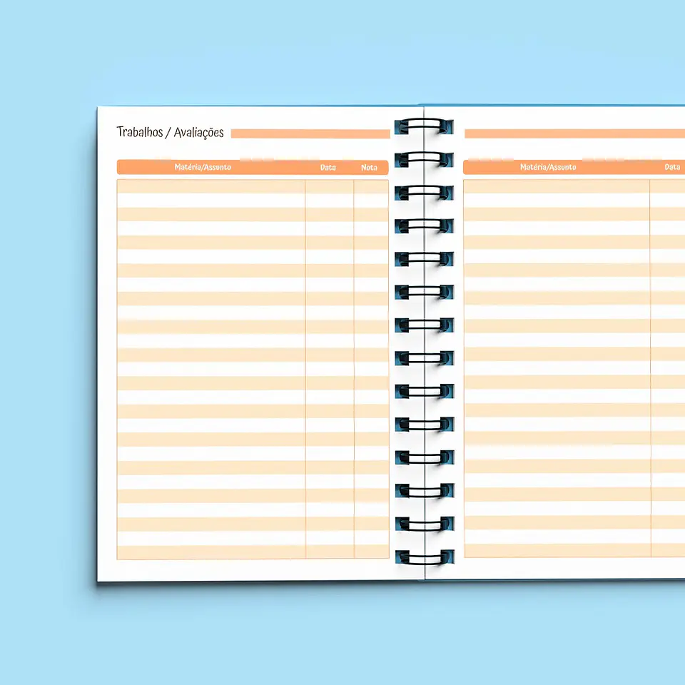 Arquivo Agenda Escolar Sem Data 1DPP + 2DPP 9