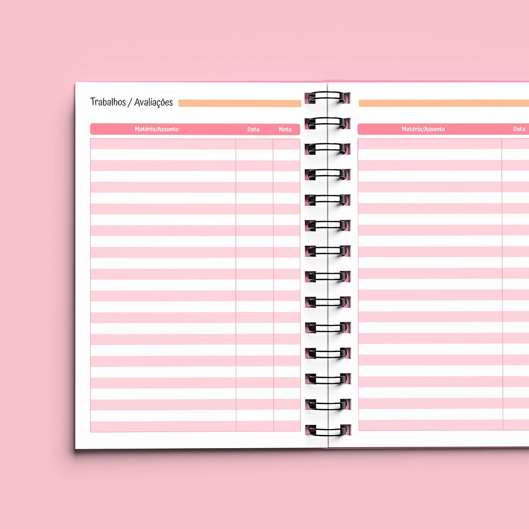 Arquivo Agenda Escolar Sem Data 1DPP + 2DPP 2026/2027 21