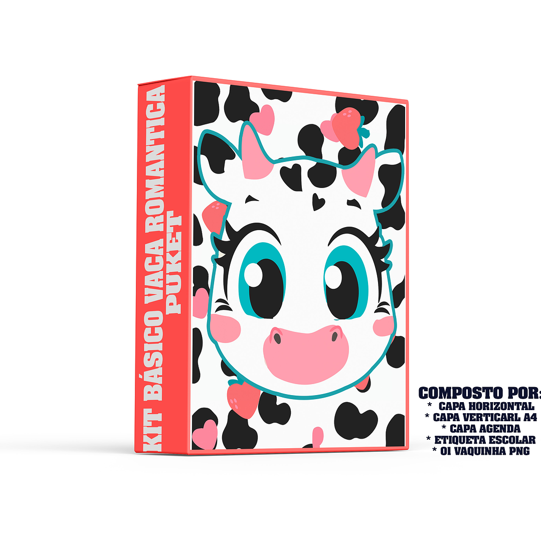 Arquivo Escolar Vaquinha Romântica Puket 1