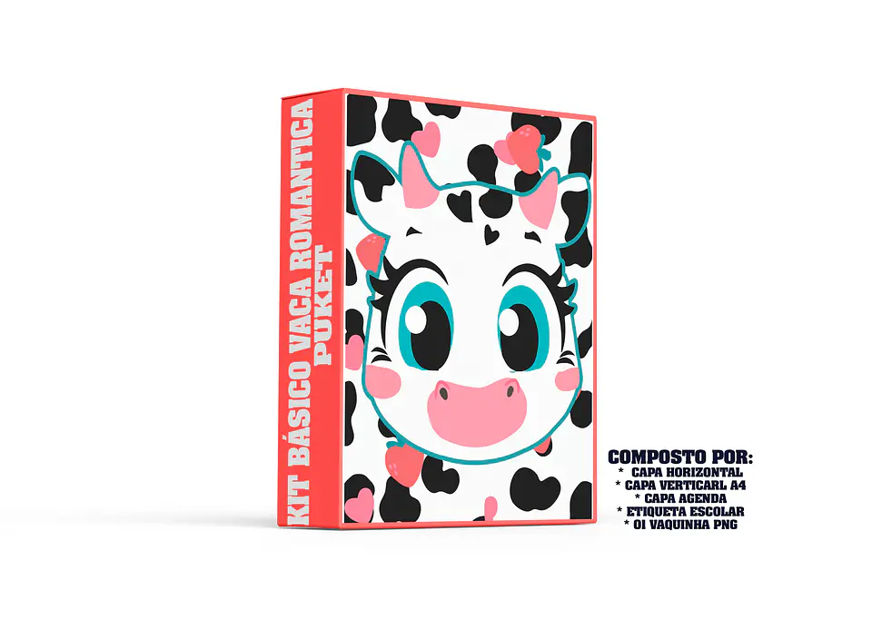 Arquivo Escolar Vaquinha Romântica Puket 1