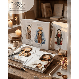 Arquivo Combo Agenda 2026 Versículos Católicos + 16 Capas 