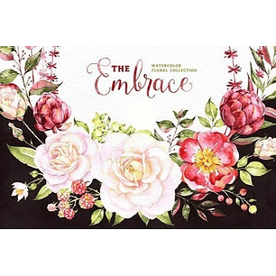 Kit Digital O Abraço em Flores