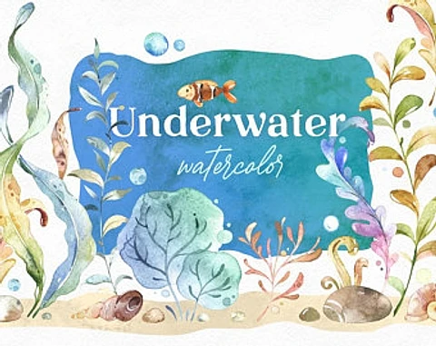 Kit Digital Fundo Do Mar 