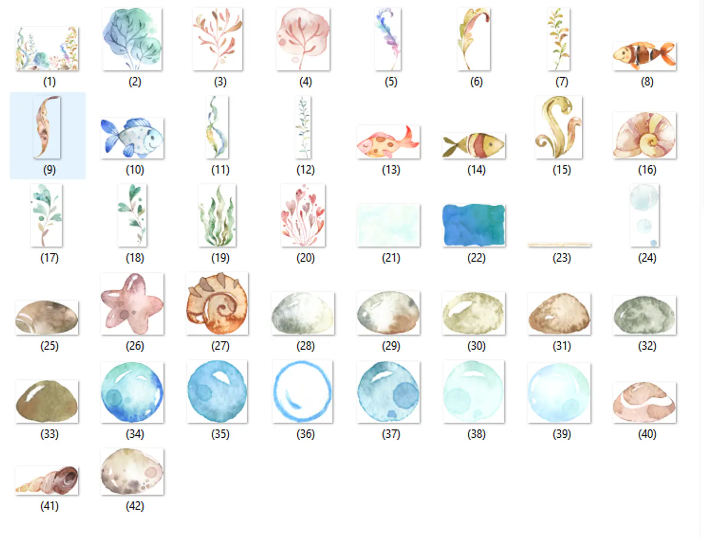 Kit Digital Fundo Do Mar  2