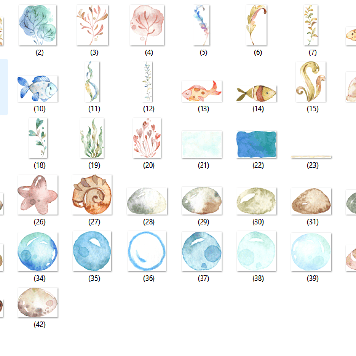 Kit Digital Fundo Do Mar  2