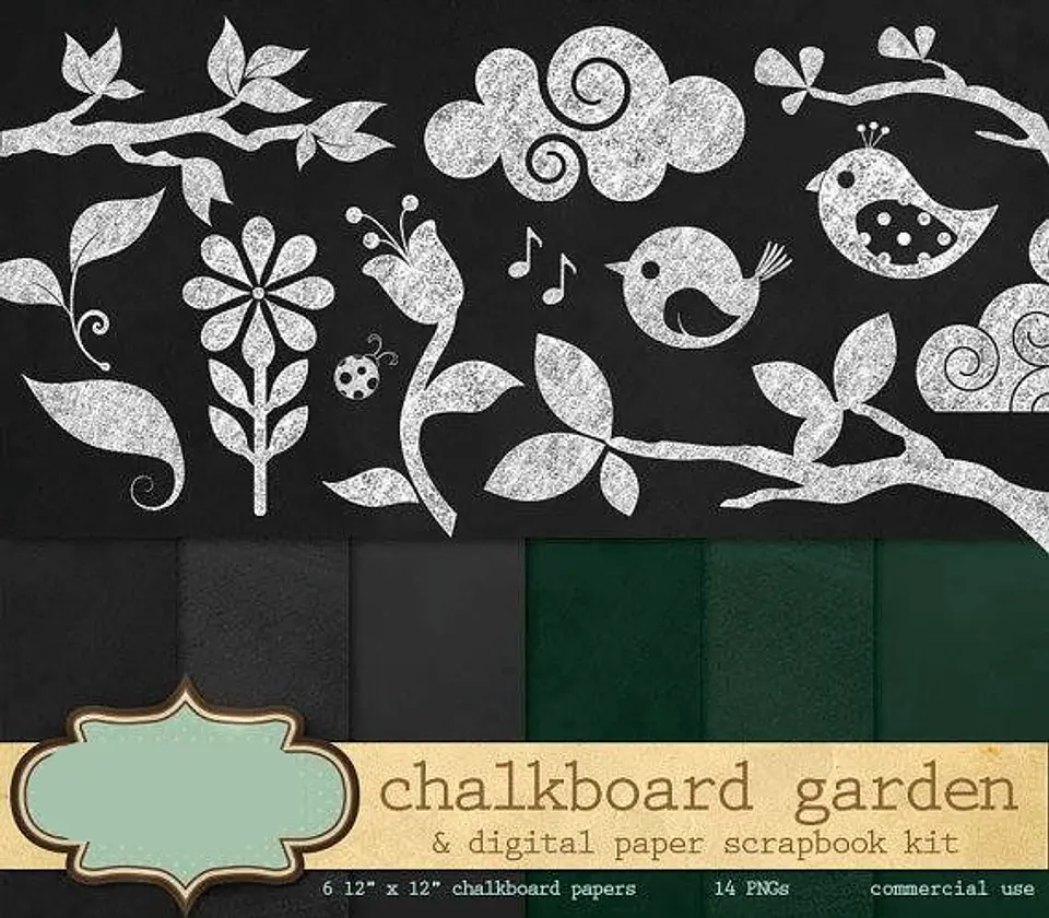 Kit Digital Passaros Primaveira  1