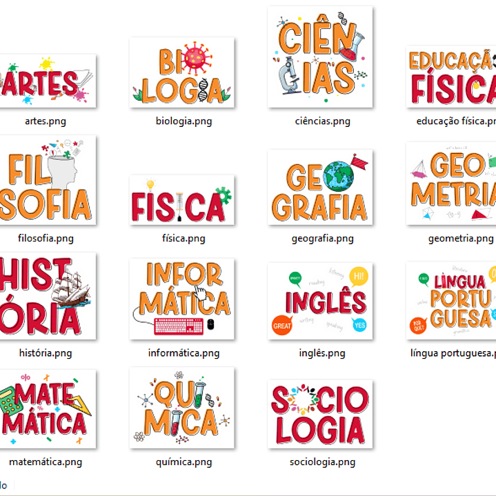 Kit Digital Matérias Escolares  2