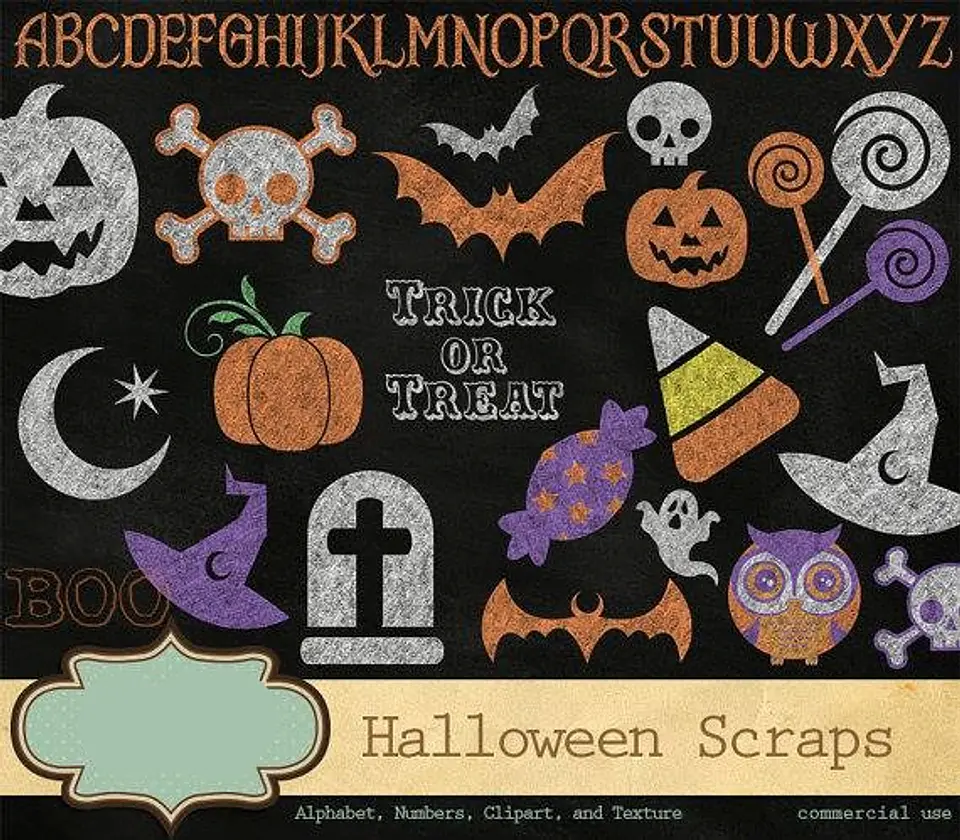 Kit Digital Halloween 1