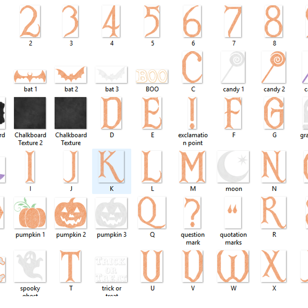 Kit Digital Halloween 2