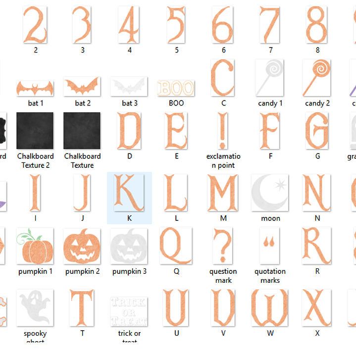 Kit Digital Halloween 2