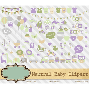 Kit Digital Decoração Baby Girl