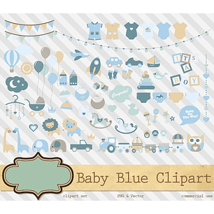 Kit Digital Decoração Baby Boy