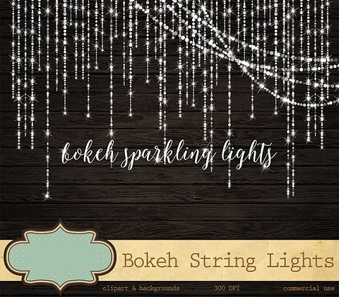 Kit Digital Cortinas de Luzes 