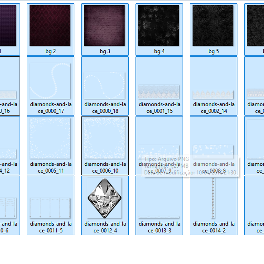 Kit Digital Lustres  2