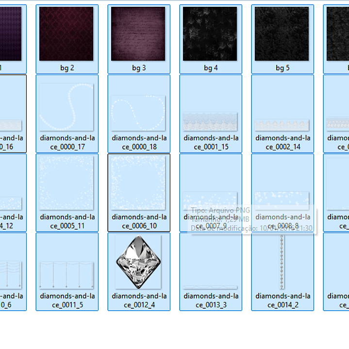 Kit Digital Lustres  2