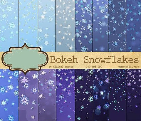 kit Digital Papeis Estrelados 