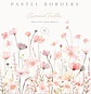Kit Digital Floral Aquarela  - Thumbnail 1