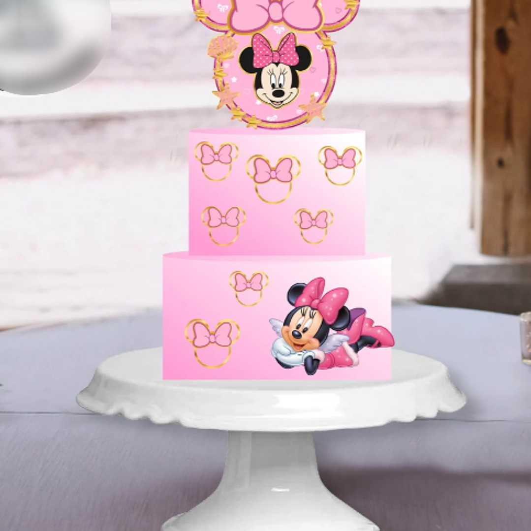 Arquivo Topo de Bolo Minnie 1