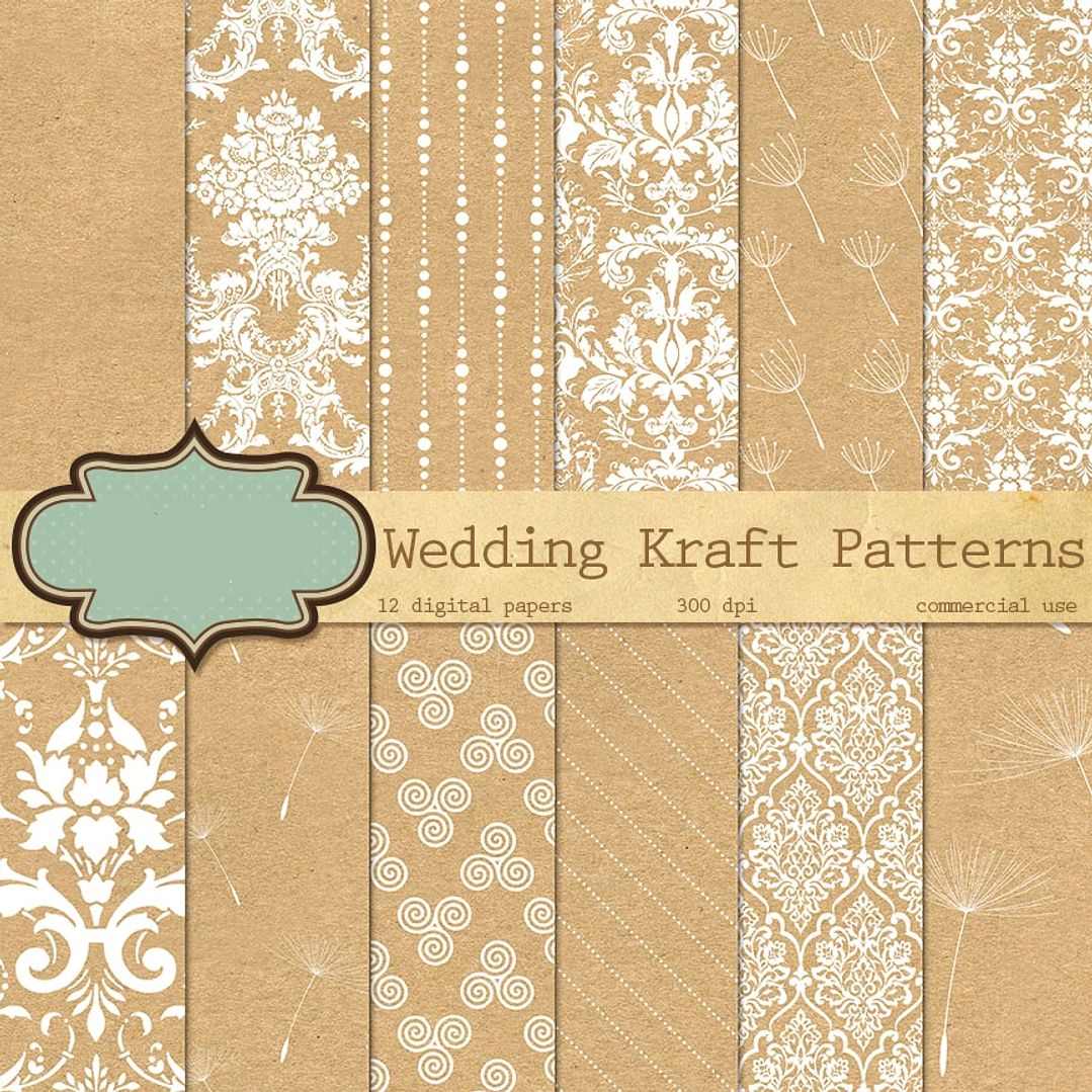 Kit Digital Papeis Casamento  1