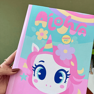 Arquivo Escolar Capas Kawaii Pet Puket 