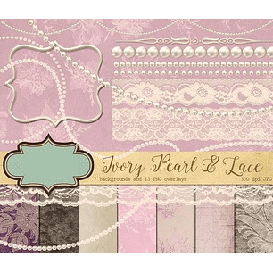 Kit Digital Papeis Floridos 