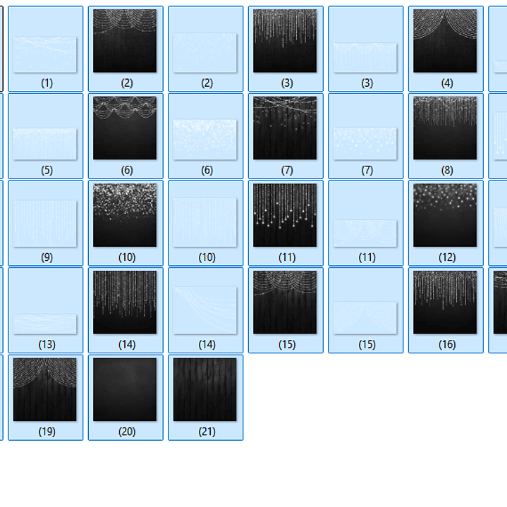 Kit Digital Papeis Led 2