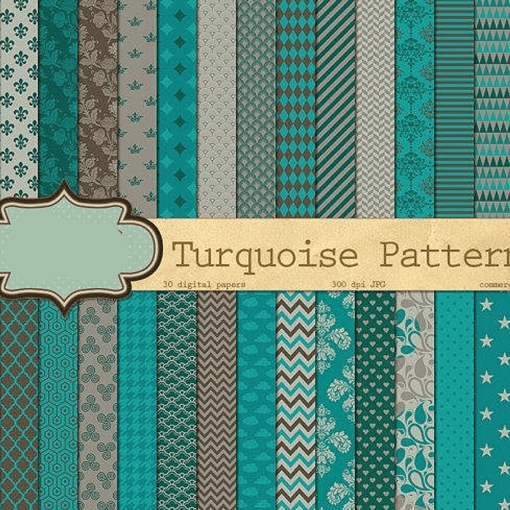 Kit Digital Papeis Azuis  1