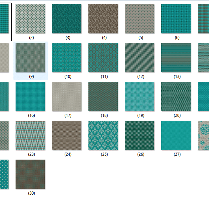 Kit Digital Papeis Azuis  2